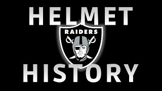 Las Vegas Raiders - Helmet History