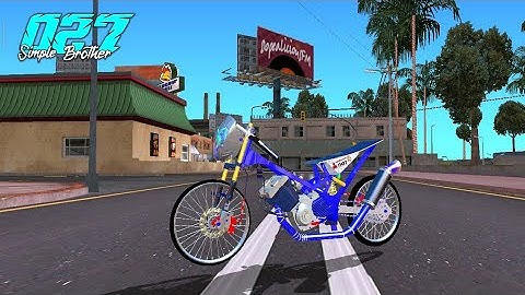 GTA SA - [Review + Setting] Satria Fu Drag Blue