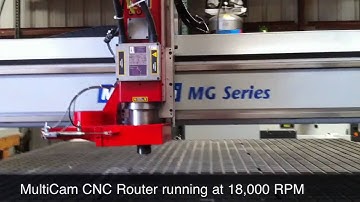 MG 304 MultiCam CNC Router