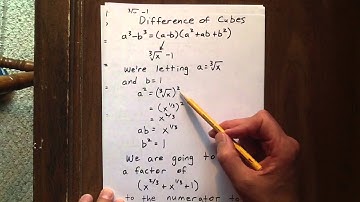 limit rationalize cube root 3