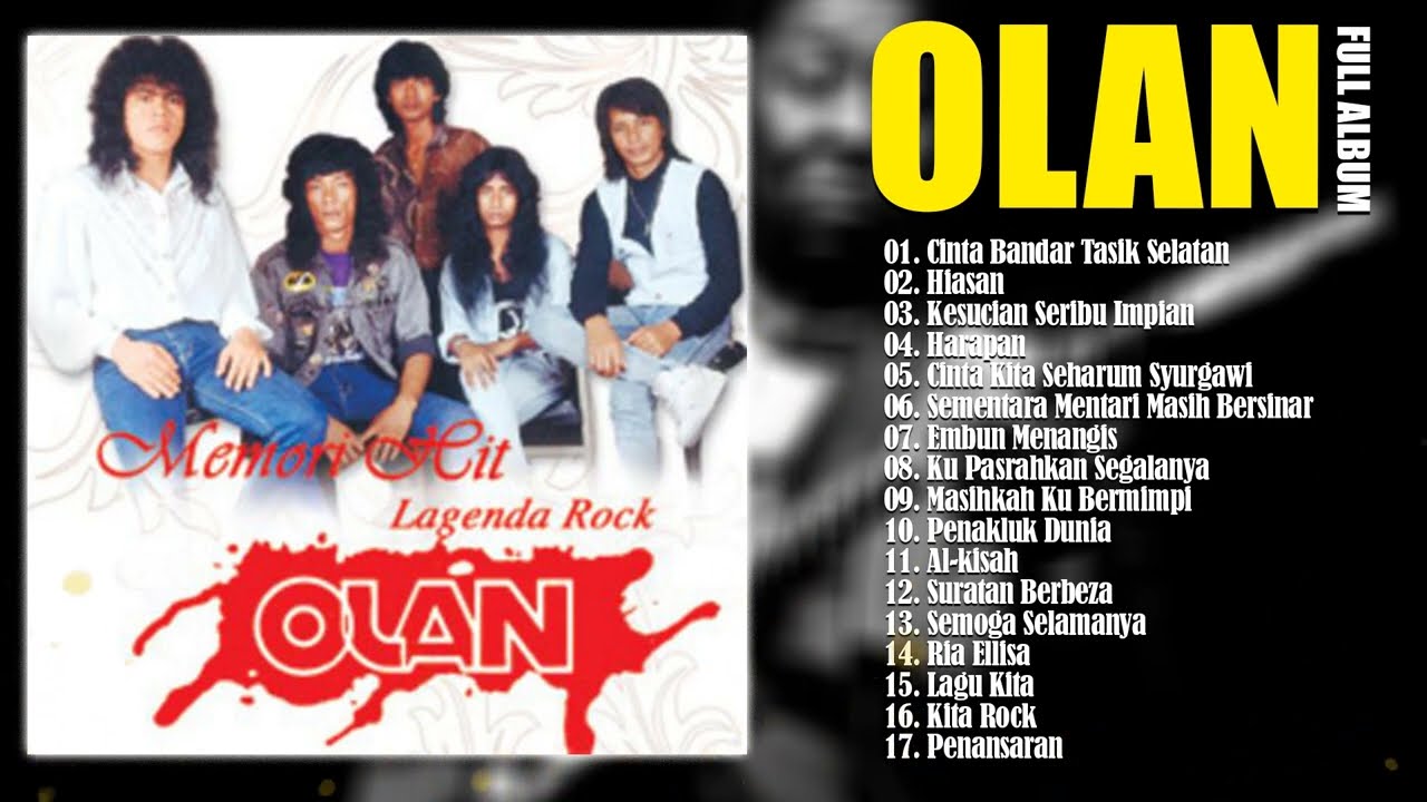 OLAN FULL ALBUM | LAGU SLOW ROCK MALAYSIA OLAN TERBAIK TAHUN 90AN