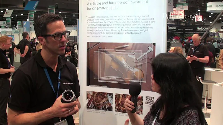 NAB 2013 Interview with Michael Schiehlen from Carl Zeiss Lenses - Digital Journal