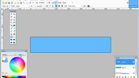 How to create your own banners using paint.net - 14/32 IM How-to