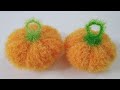 수세미뜨기/할로윈 호박수세미  Crochet  Halloween Pumpkin