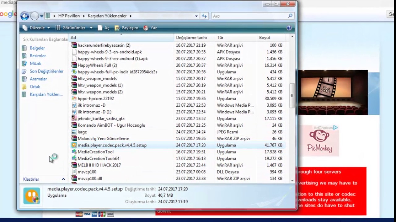 hevc codec windows 7