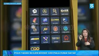 Polis tahan 46 ejen bookie judi Piala Dunia Qatar