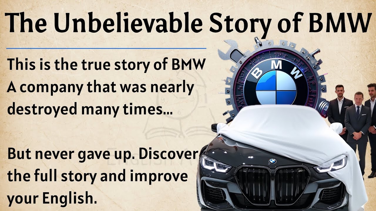 The Unbelievable Story of BMW || Learn English Through Story Level 2 🔥 || Improve Your English ✅️