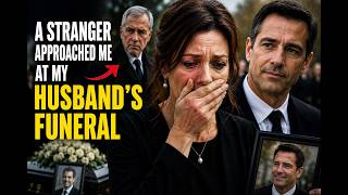 A stranger approached me during my husband's funeral