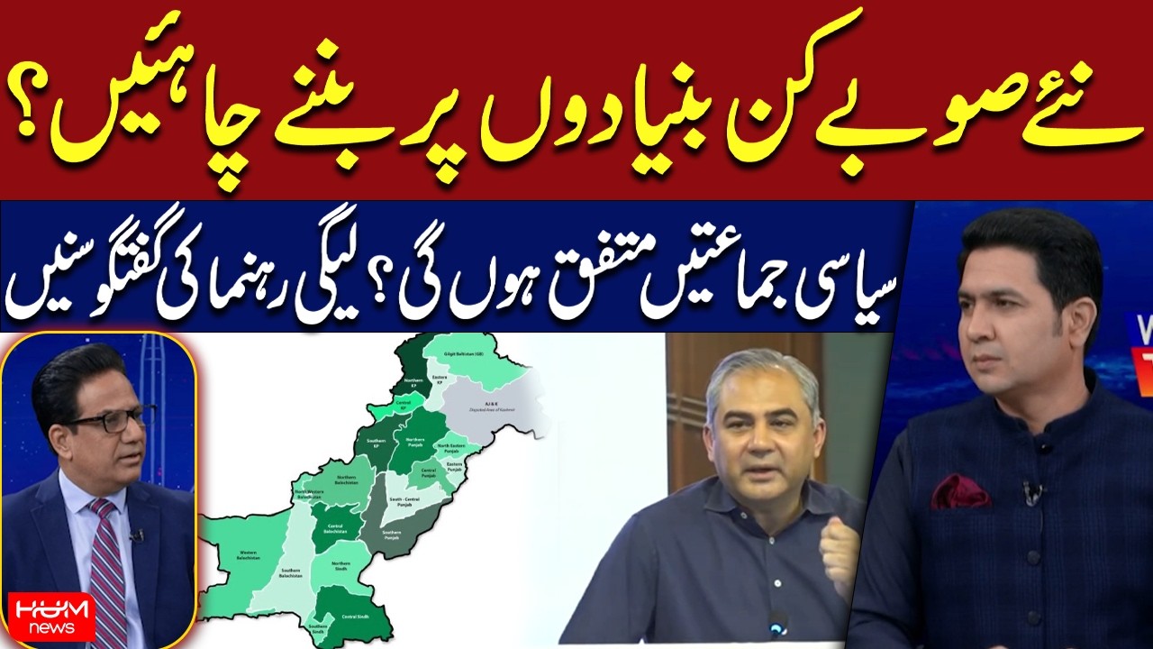 On What Basis Should New Provinces Be Created? PML-N Leader Explains | Adil Nizami | Hum News