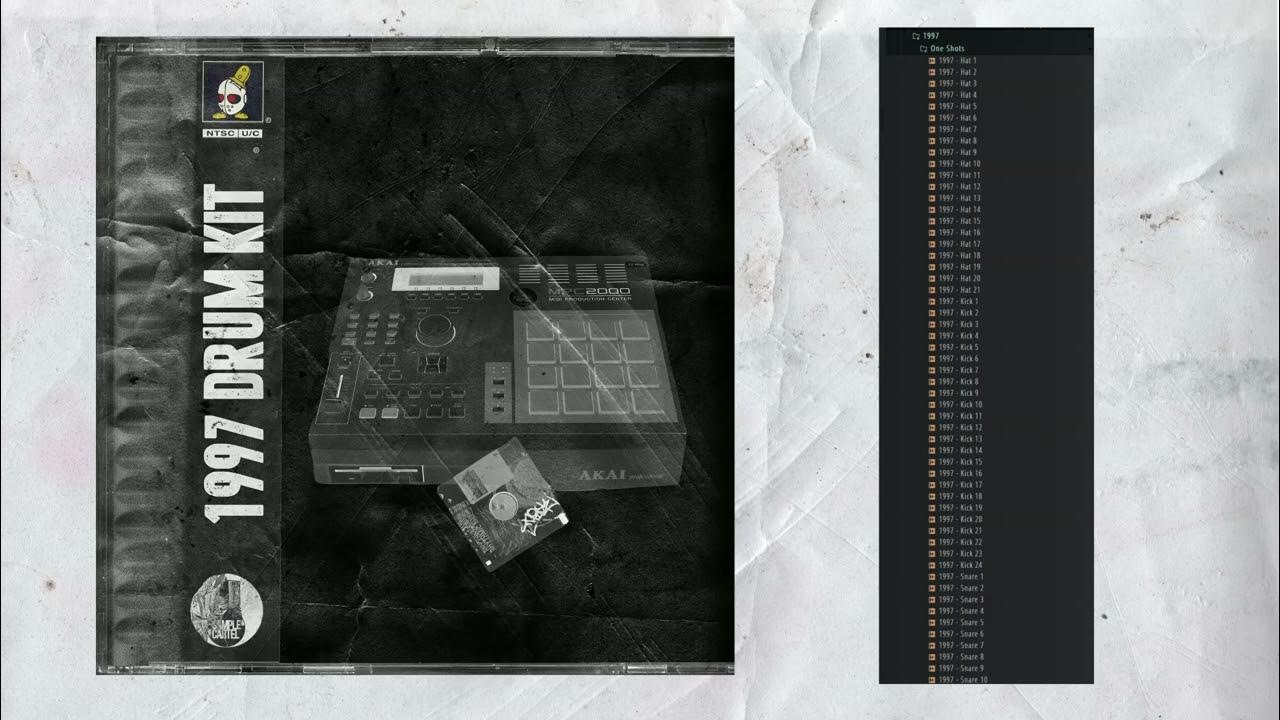 [ FREE ] 1997 Drum Kit 90's Hip Hop / Lofi / Boom Bap Free Drum Kit
