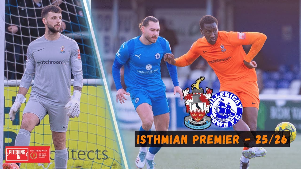 EP33: THE ESSEX DERBY! Can we do the DOUBLE?! | Billericay Town vs Brentwood Town (25/26)