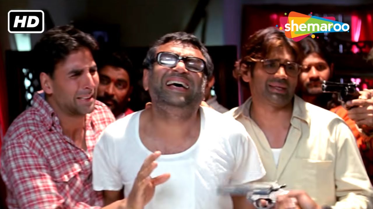 मुँह से सुपारी निकाल के बात कर रे | Phir Hera Pheri - Part 3 | Akshay, Paresh Rawal, Suniel