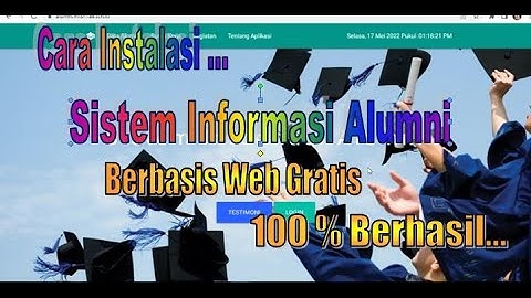 Cara Instalasi Aplikasi Data Alumni Berbasis Web Gratis di Hosting