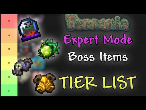 r/Terraria 🌳 on X: Expert mode drops tier list (ask if you want  explanation)   / X