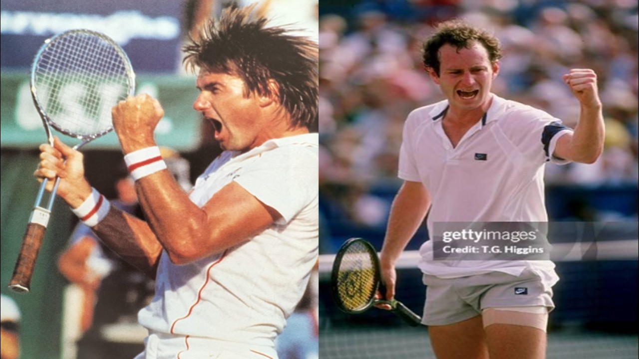 Avalon Hill Pro Tennis - 1983 Jimmy Connors #1 vs John McEnroe #2