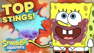 Top 12 Most Iconic Jellyfish Stings⚡ SpongeBob SquarePants