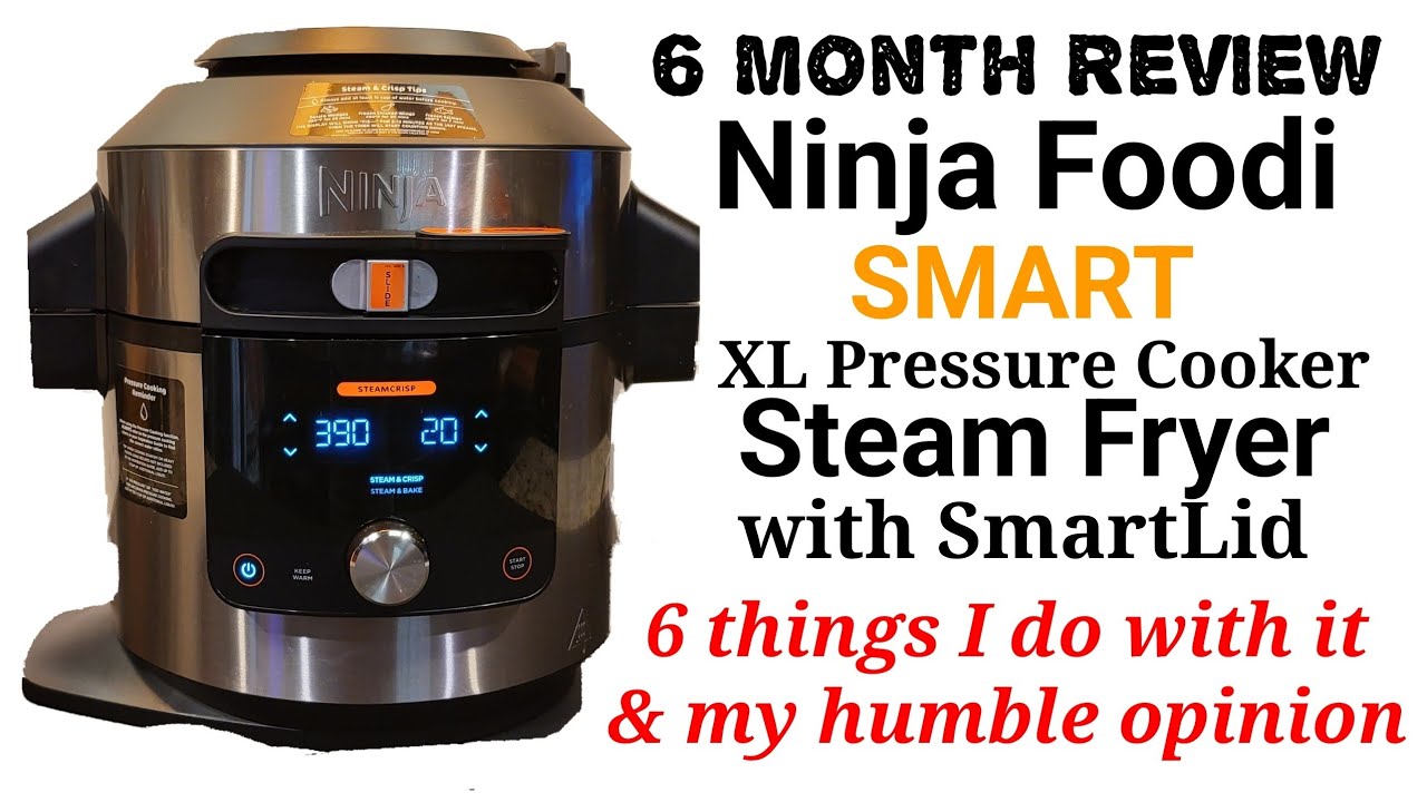 Ninja Foodi XL Pressure Cooker Steam Fryer with SmartLid Cookbook for  Beginners: 75 Recipes for Steam Crisping, Pressure Cooking, and Air Frying