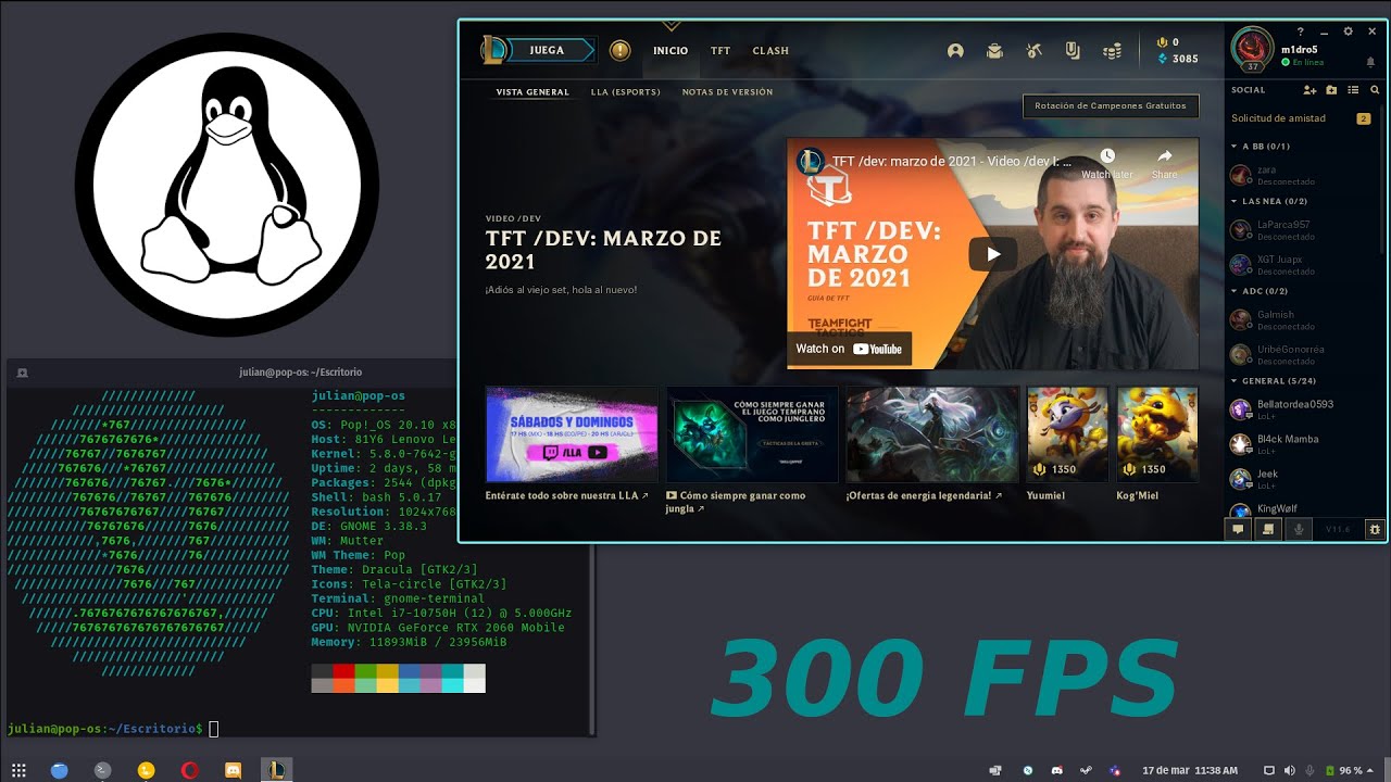 INSTALAR y jugar LEAGUE OF LEGENDS en LINUX | 2021 ACTUALIZADO| install ...
