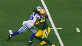 Marist Liufau HUGE HIT on Matthew Golden 😳 Packers vs Cowboys Highlights