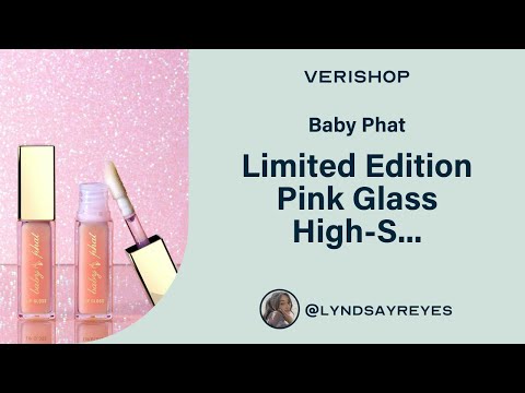 Baby Phat Limited Edition Pink Glass Gloss - Pink - 539 requests