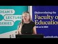 Deans lecture series prof therese hopfenbeck on the use  abuse of largescale assessment studies