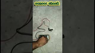 how to test crankshaft position sensor with multimeter #sensor #crankshaft #multimeter #shorts #car