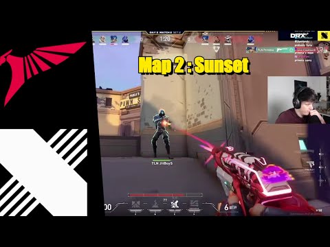 TLN  vs DRX | Map 2: Sunset | Semifinals |  TEN Valorant Asia Invitational |