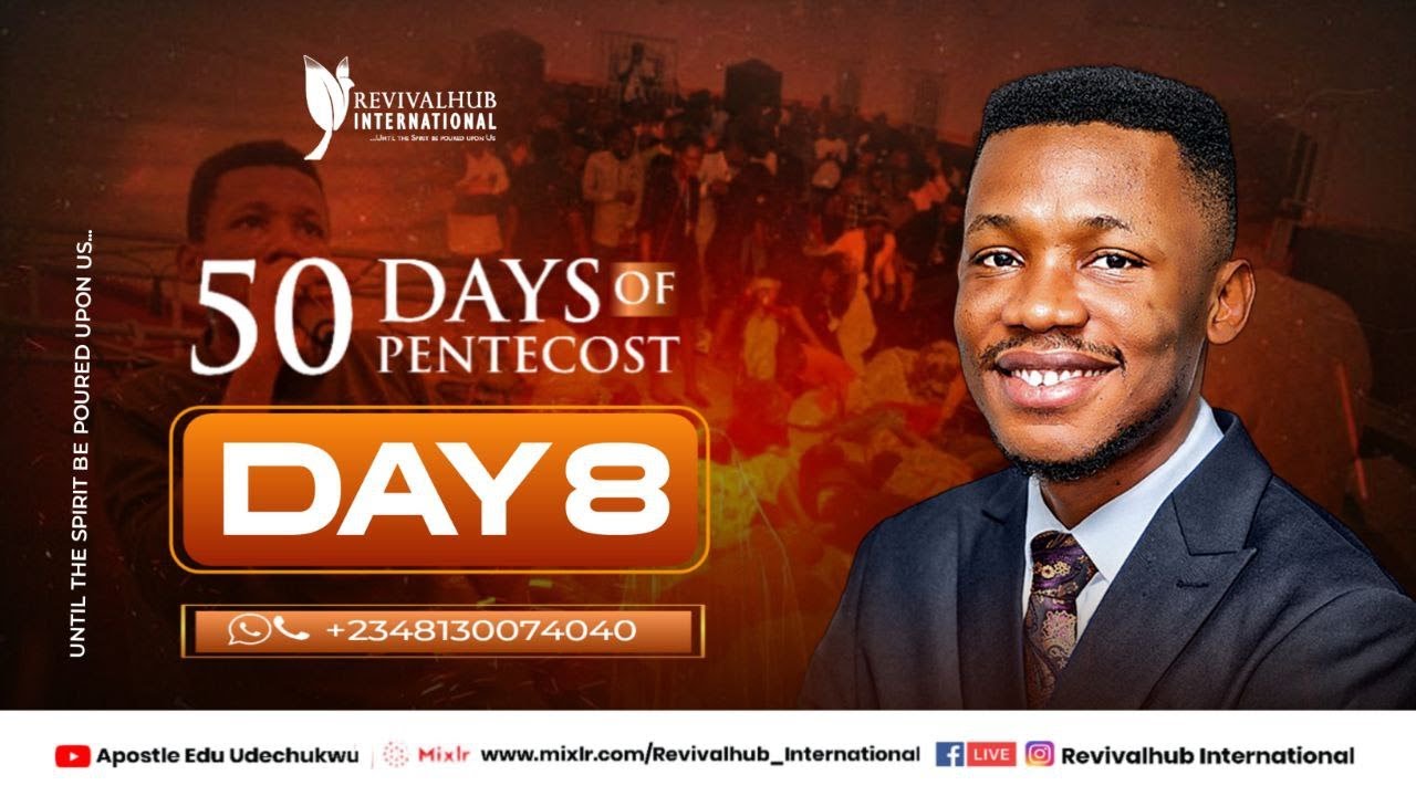 50 DAYS OF PENTECOST || DAY 8 || 16 - 01 - 2024 - YouTube