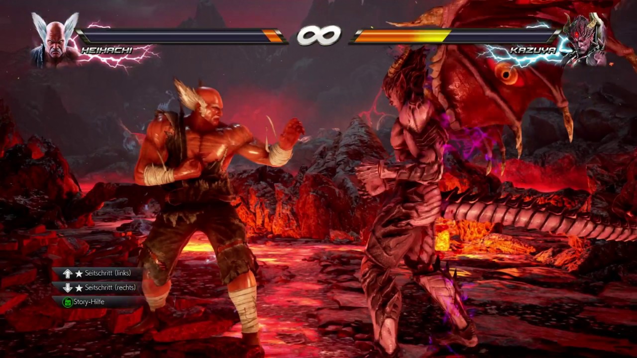 Heihachi vs devil kazuya tekken 7