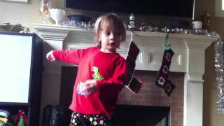 Roman sings Jingle Bells