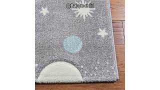 SAFAVIEH Carousel Kids Collection Area Rug 6'7" x 9' review