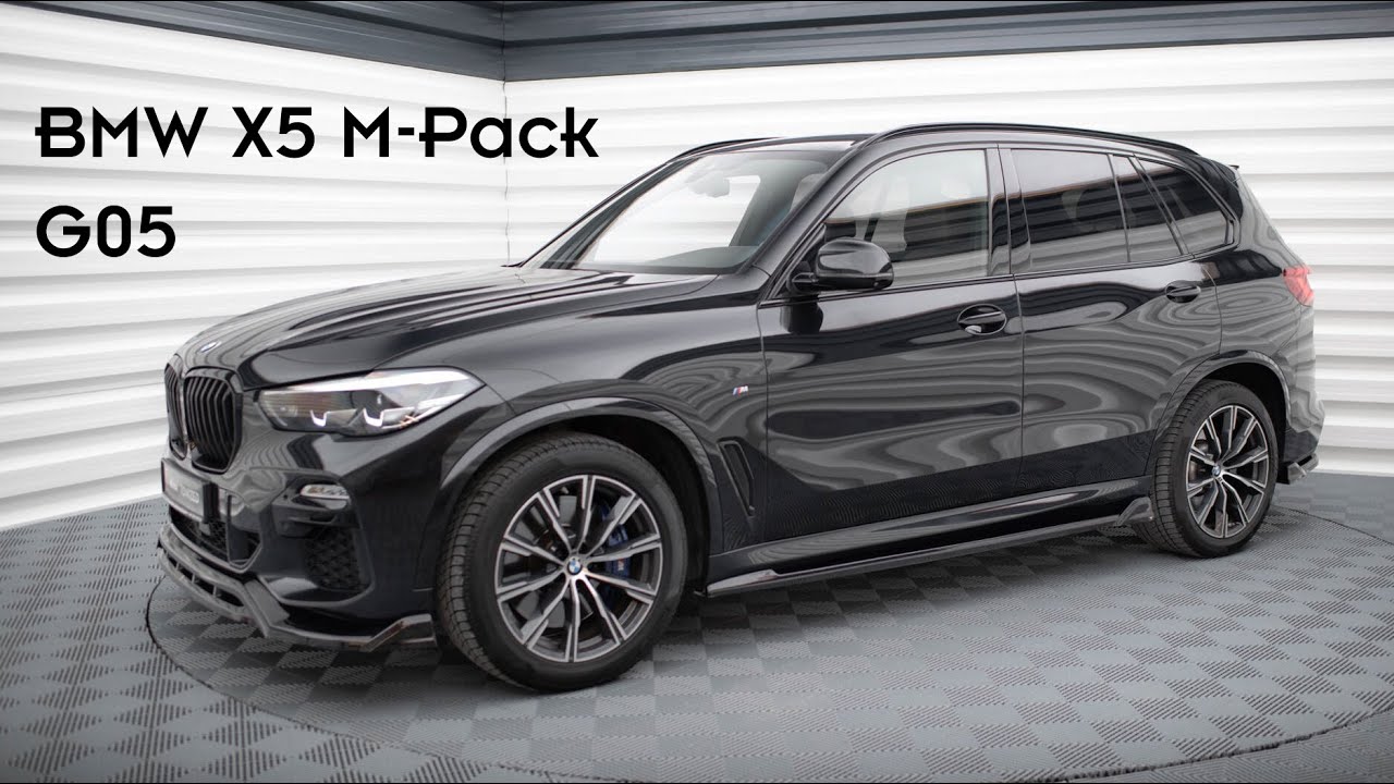 BMW X5 M-Pack G05 (2018–2023) | Комплект разветвителей Maxton Design | Презентация № 214
