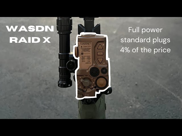 WASDN RAID X: 1,500 rounds of 556 later on a $225 IR laser - YouTube
