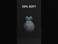 0% vs 100% Softness Cube Squish Soft Body Simulation | Blender 3D Soft Body Physics Simulation