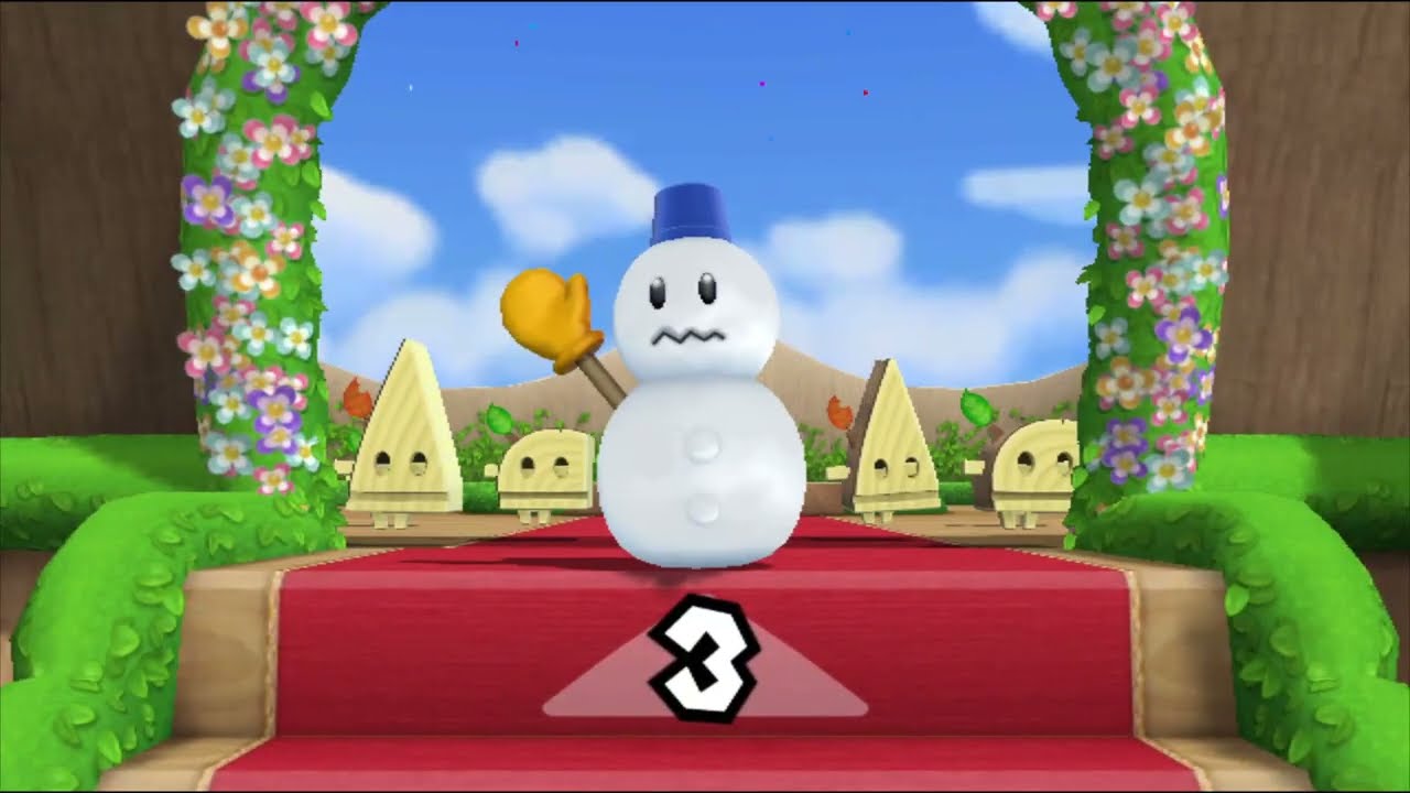 I Am The Strongest Snowman  HAHA - Mario Party 9 