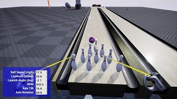 Bowling Simulation (Improved Ball/Pin Collision)