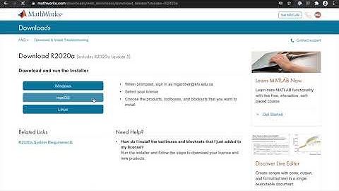 Downloading University-Licensed MATLAB