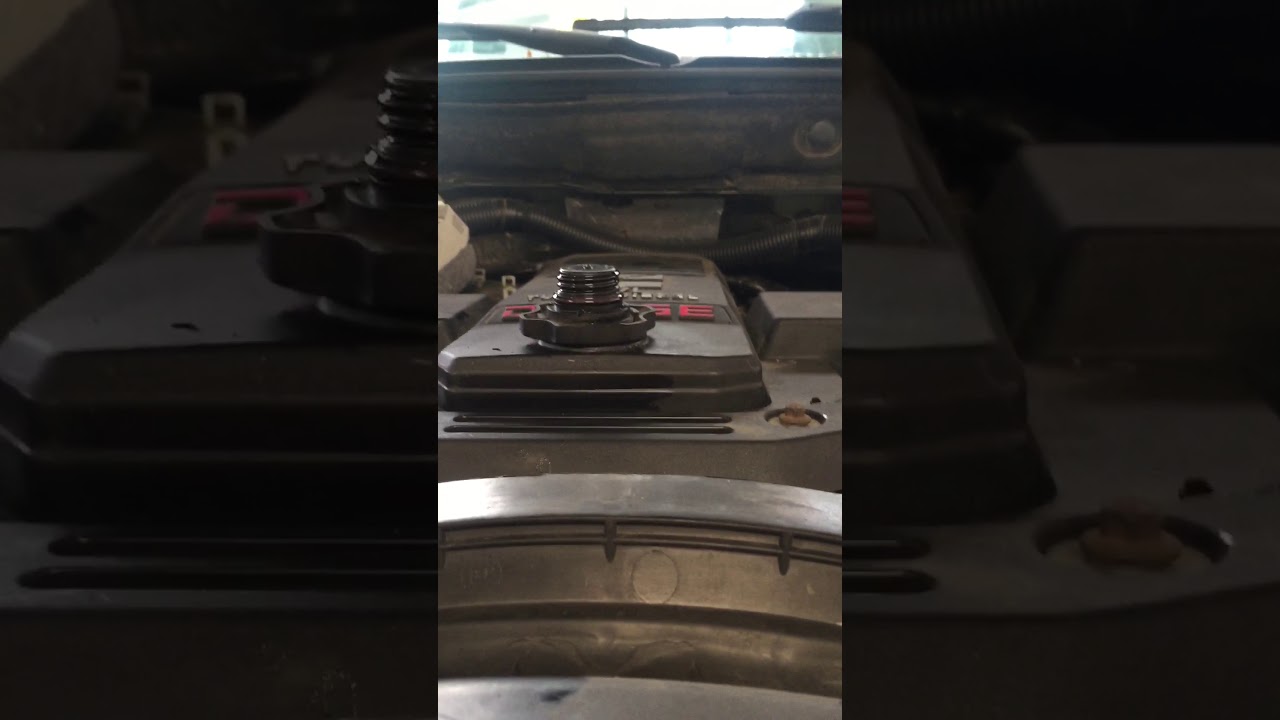 2008 6.7 Cummins oil cap blow by test YouTube