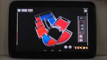 THRONE Heat Maps and Alarms  (THRONE - 3D smart home interface, 3D интерфейс умного дома)