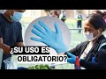 Uso de guantes obligatorio en per  gianmarco fenty