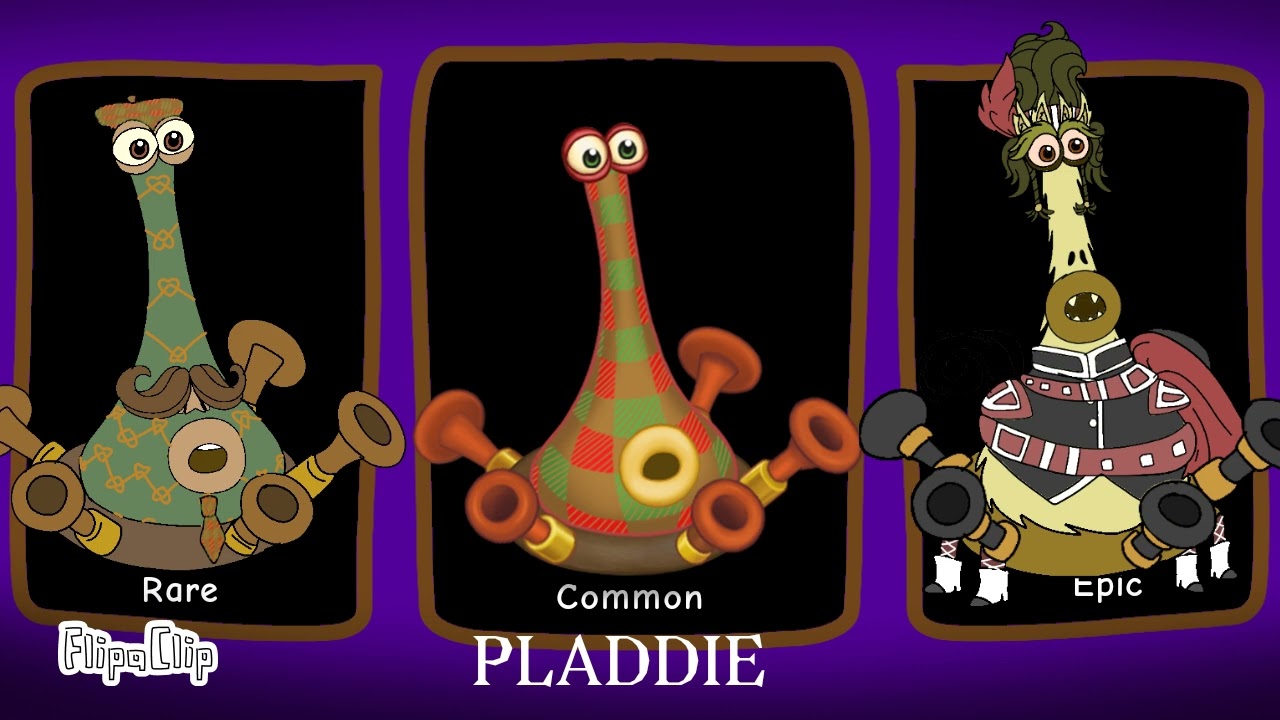 My Singing Monsters - Common/Rare/Epic Slideshow ( + Fanmade Ones) Part 1