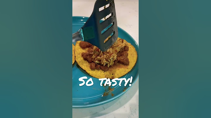 Is it an Open Taco 🌮 or a Tostada?  Either way it’s Tasty! - Eating Good