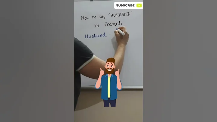 How to say HUSBAND in French - Learn French - Onward Academy | #fyp #shorts #foryou #viral