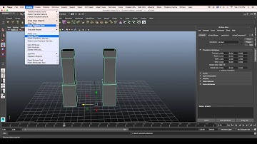How to Quicky Create Arches in Maya using the Bridge Tool