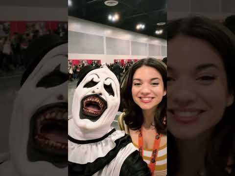 Meeting The Terrifier 2 Crew Dressed As Art The Clown