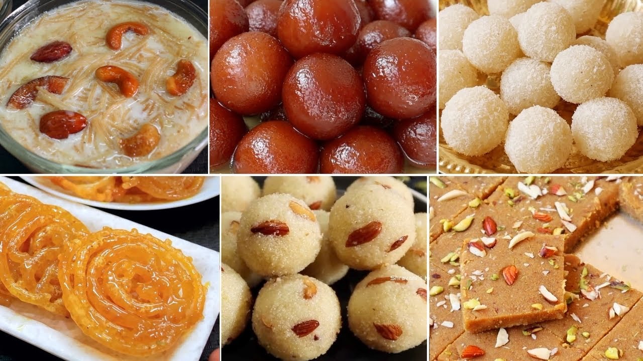 దీపావళి స్పెషల్ నోరూరించే 6 రకాల స్వీట్ రెసిపీస్ 😋👌 Diwali Special Recipes | Payasam | Gulab jamun