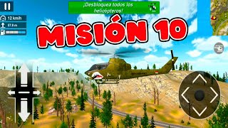 JUEGO DE HELICOPTEROS PARA ANDROID | SIMULADOR DE VUELO | MISION 10 | GAMEPLAY | ANDROID GAMES screenshot 5