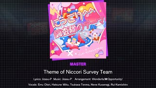 [Project Sekai] Theme of Niccori Survey Team || [Full Combo]