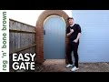 Making An MDF Gate... Yes, really!!  #ad