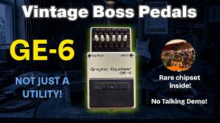 Boss GE-6 Graphic Equalizer - Pedal on ModularGrid